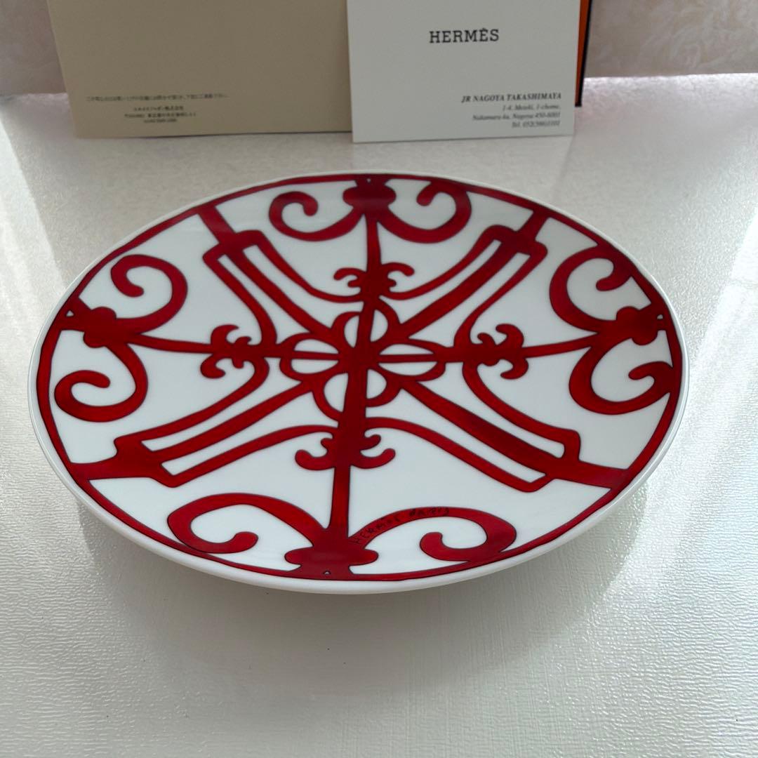 【新品未使用】HERMES ガダルキヴィール No.6 パンプレート17cm