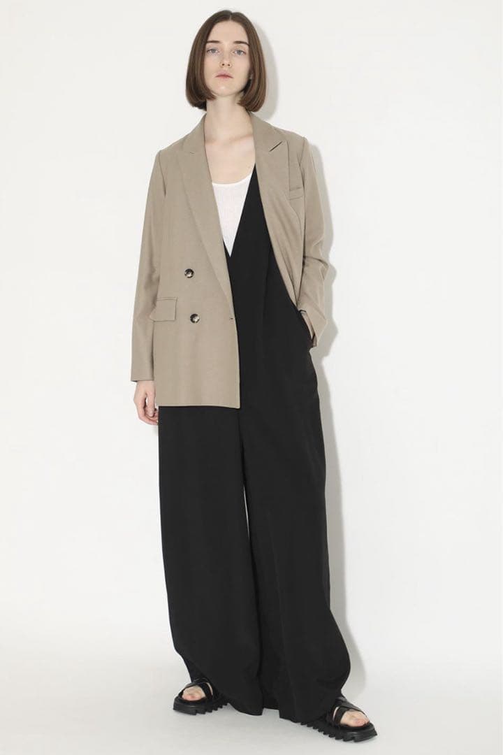 サクラ SACRA シルク コットン ヘリンボーン ジャケット