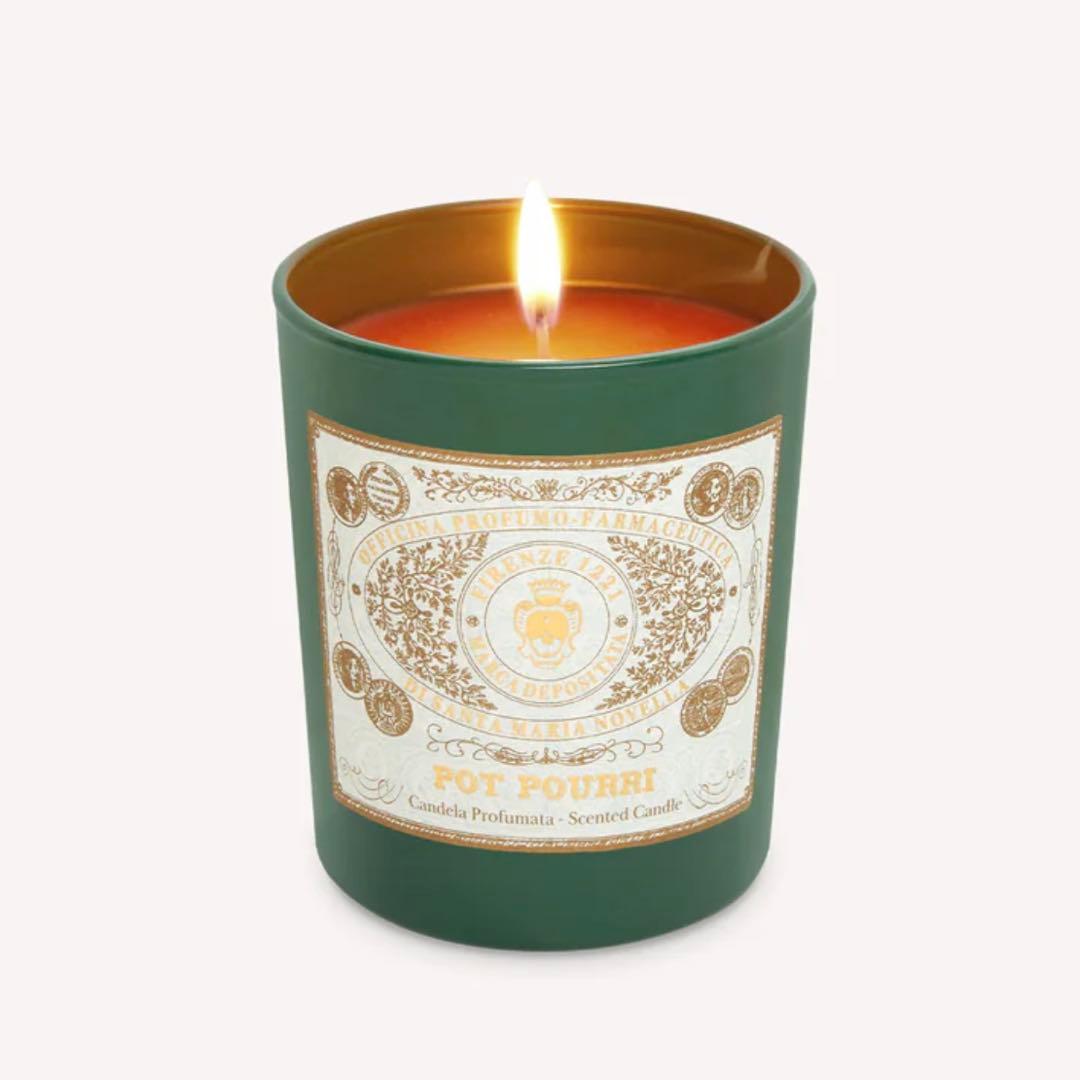 \"Santa Maria Novella \" グラスキャンドル ポプリ