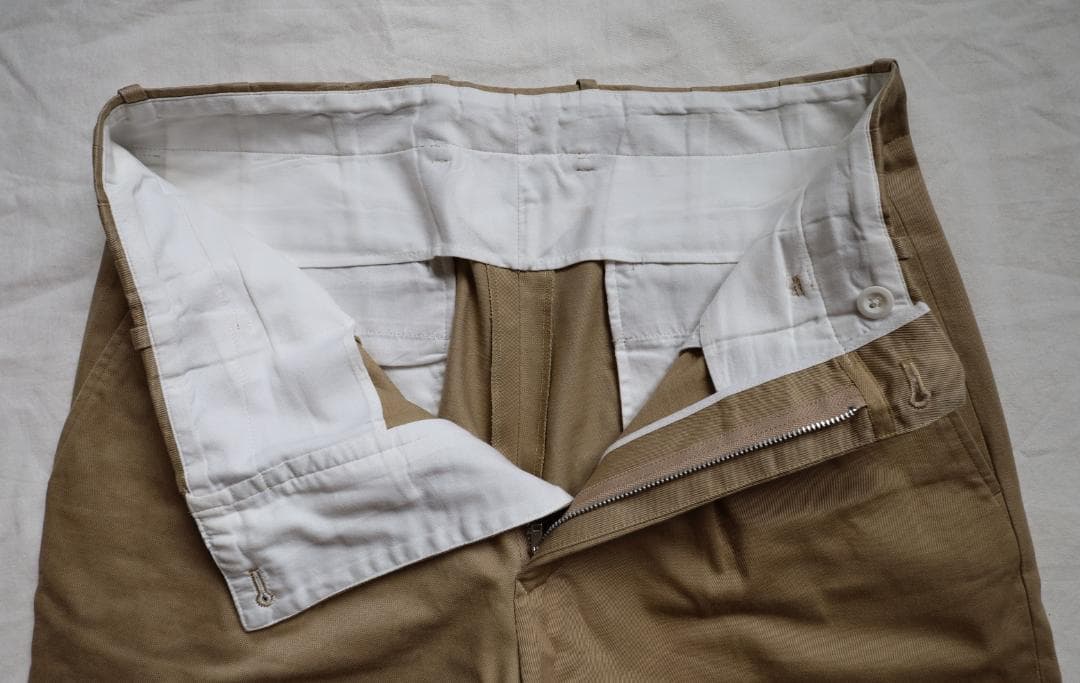 【@@@様用】Scye BASICS サンホアキン 2プリーツ チノトラウザース