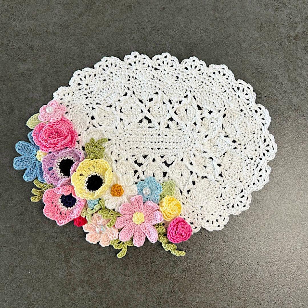 ＊さばねこ＊レース編み＊ドイリー