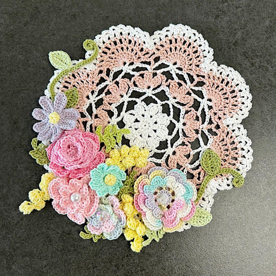 ＊さばねこ＊レース編み＊ドイリー