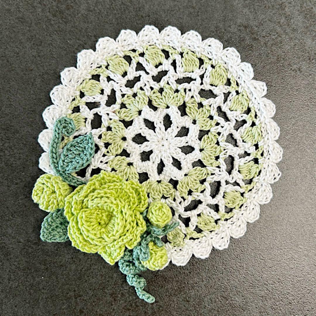 ＊さばねこ＊レース編み＊ドイリー