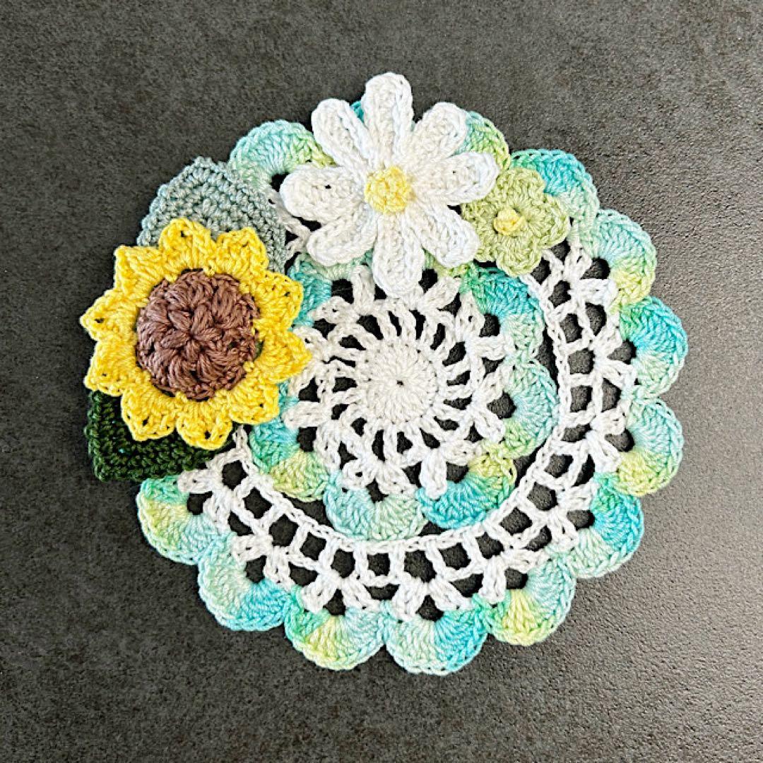 ＊さばねこ＊レース編み＊ドイリー