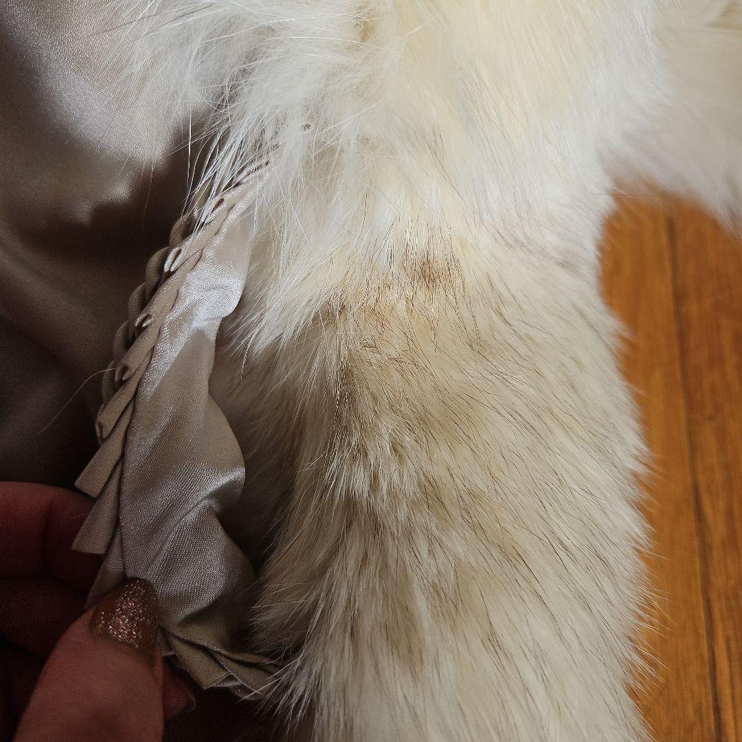 最終値下げ　SAGA FOX 銀タグブルーフォックス毛皮コート