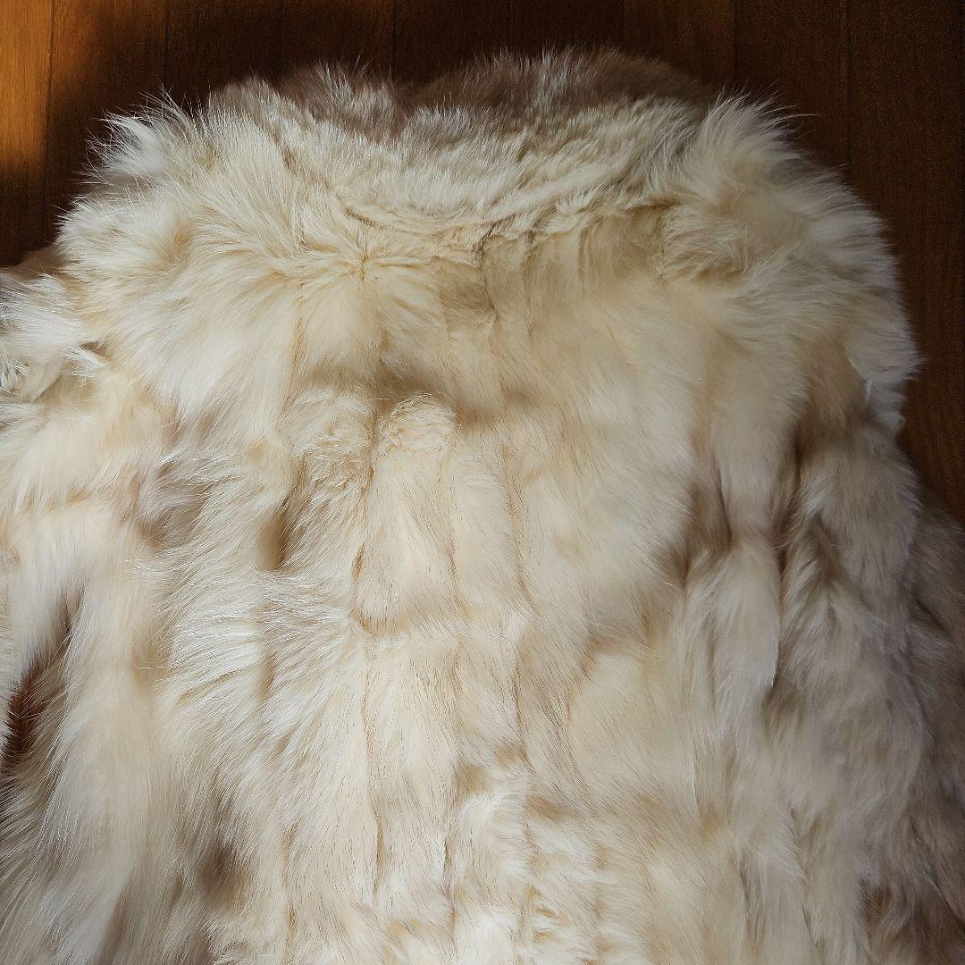 最終値下げ　SAGA FOX 銀タグブルーフォックス毛皮コート