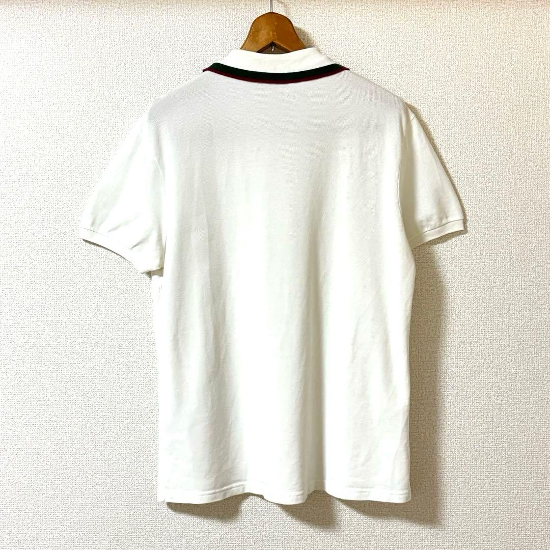 【正規品】GUCCI グッチ ポロシャツ メンズL シェリーライン
