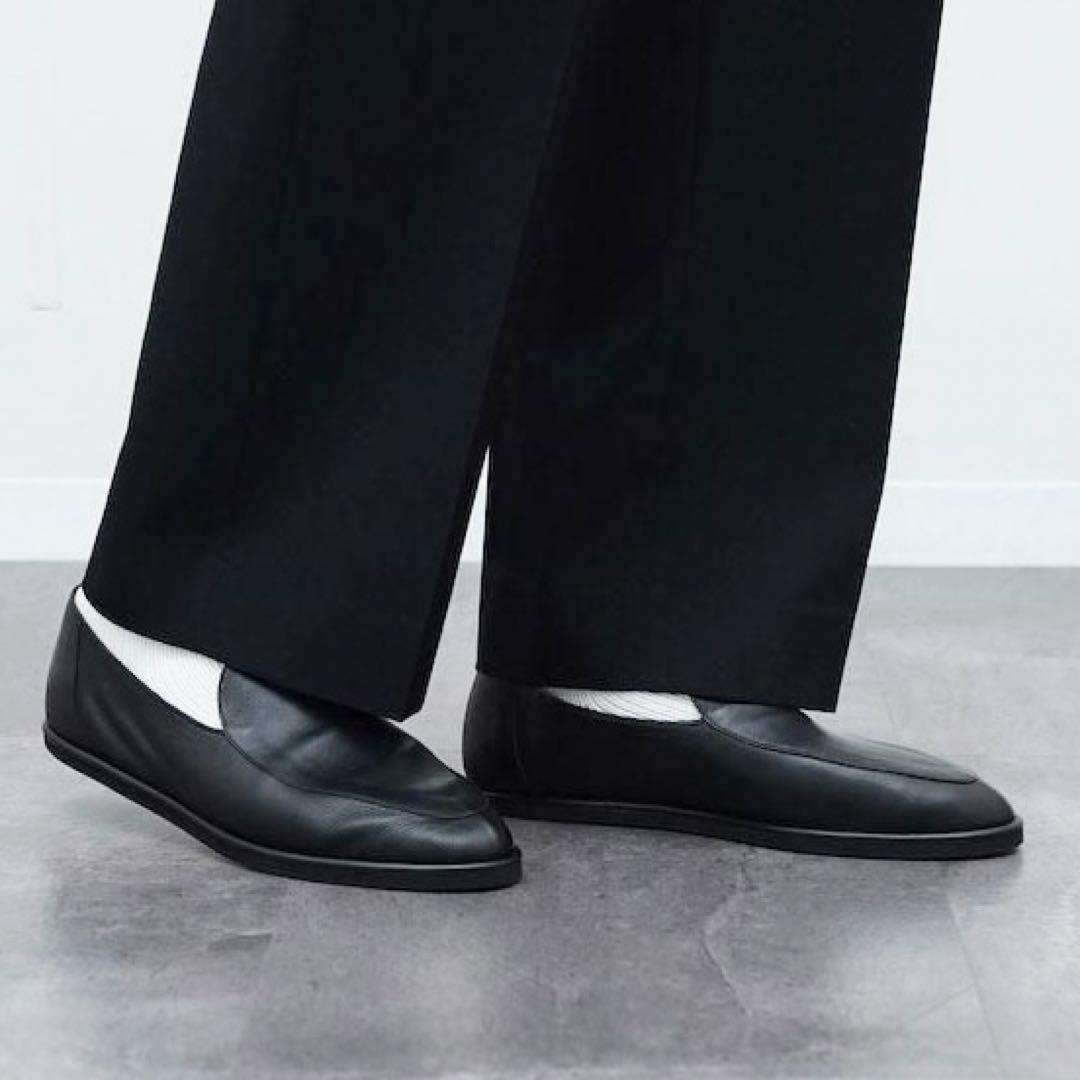 AURALEE / SOFT LEATHER LOAFERS 26cm 新品