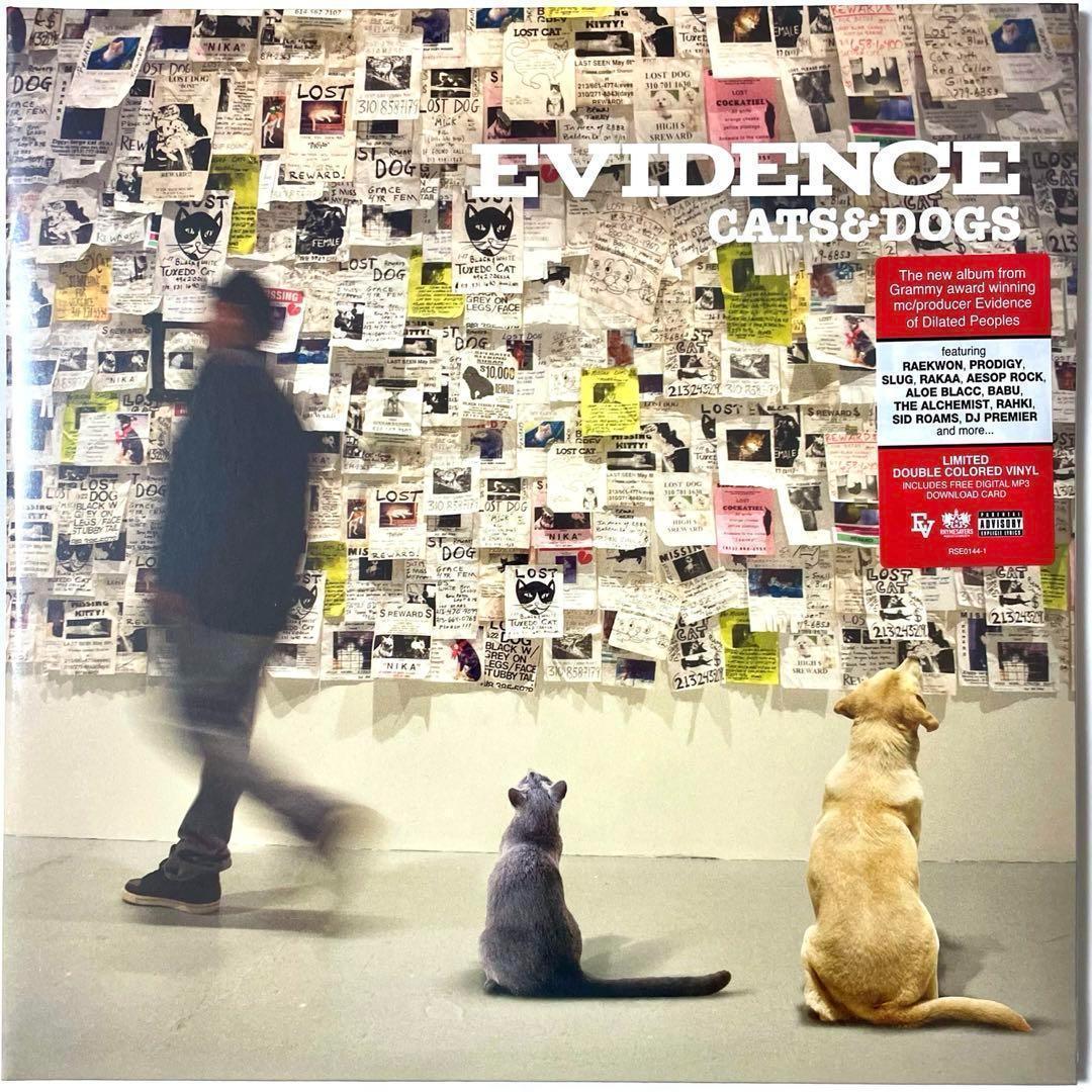 未開封 Evidence / Cats & Dogs 2LP レコード