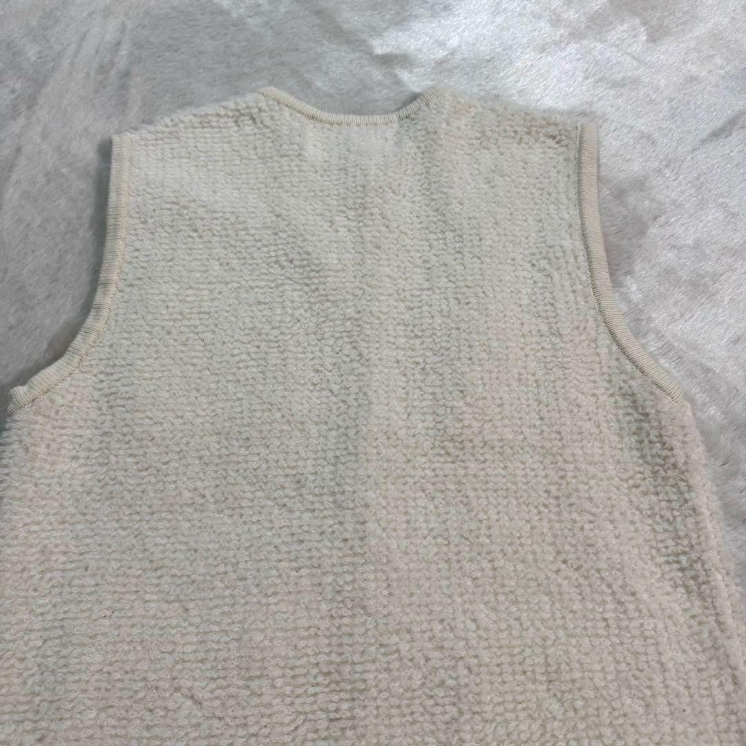 【未使用級】ADAWAS ホワイト ニットベスト