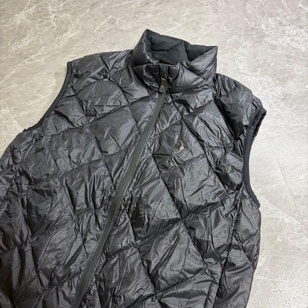 00s 廃盤　名作　moonstone ダイヤキルト　ダウンベスト　ブラック　L