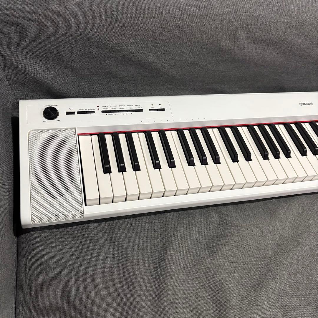 美品✨　YAMAHA 電子ピアノ piaggero NP-32 WH 76鍵盤