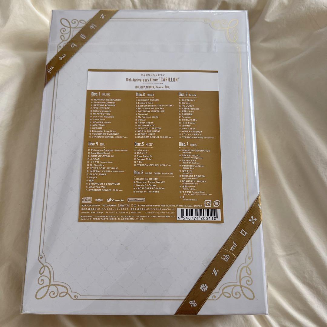 【新品】アイナナ 10周年 ベストアルバム CARILLON シリアルのみ欠品