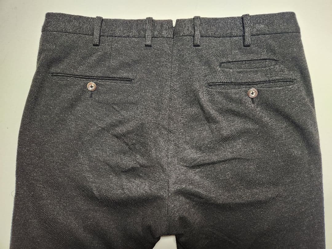 ピーティーゼロウーノ　TRAVELLER　テクノジャージー　濃灰　48　秋冬