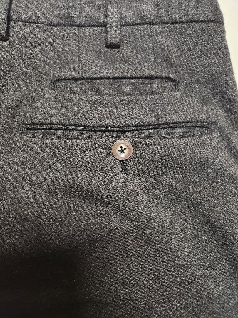 ピーティーゼロウーノ　TRAVELLER　テクノジャージー　濃灰　48　秋冬