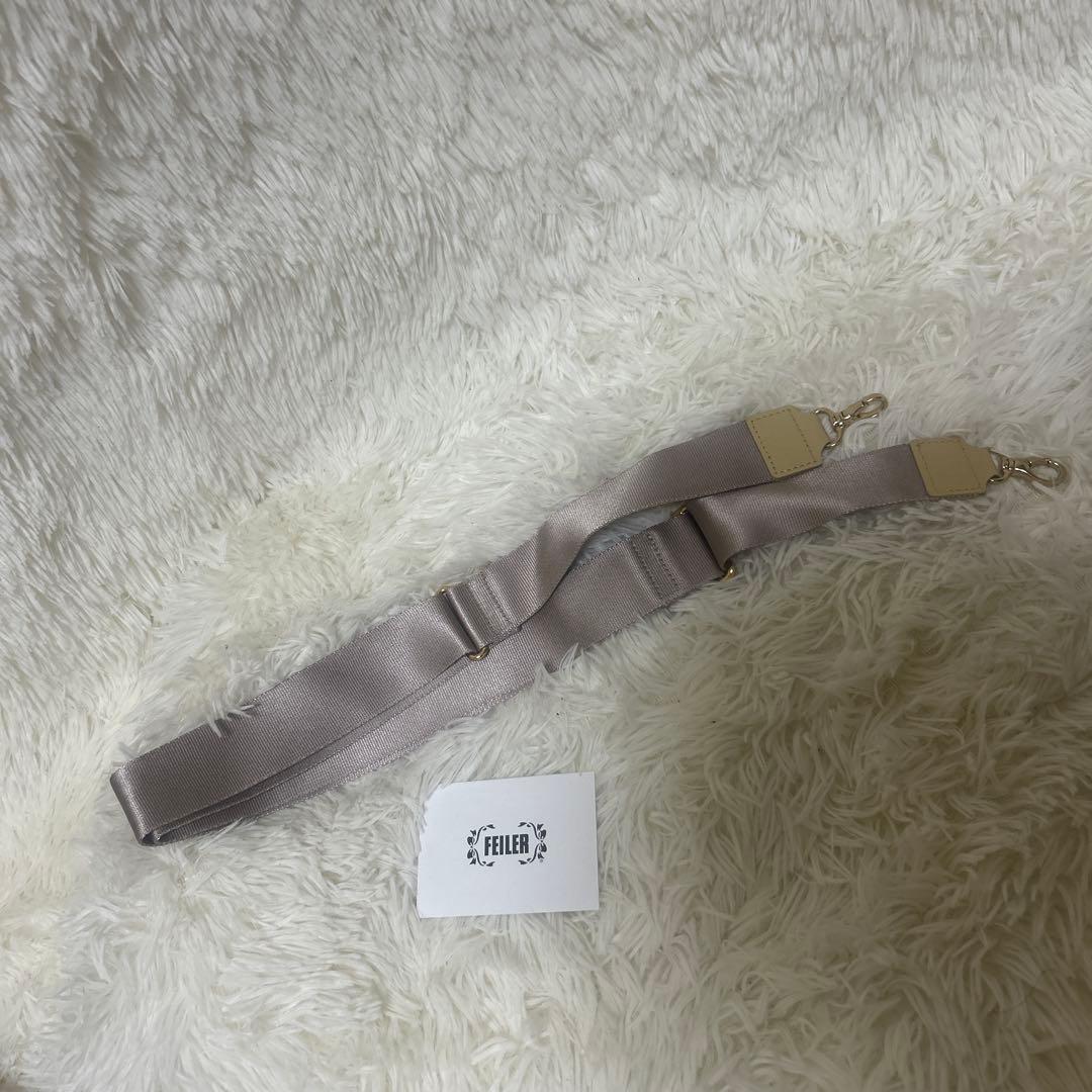 【未使用級】フェイラー　ハイジトートバッグ　チェック　ショルダーストラップ