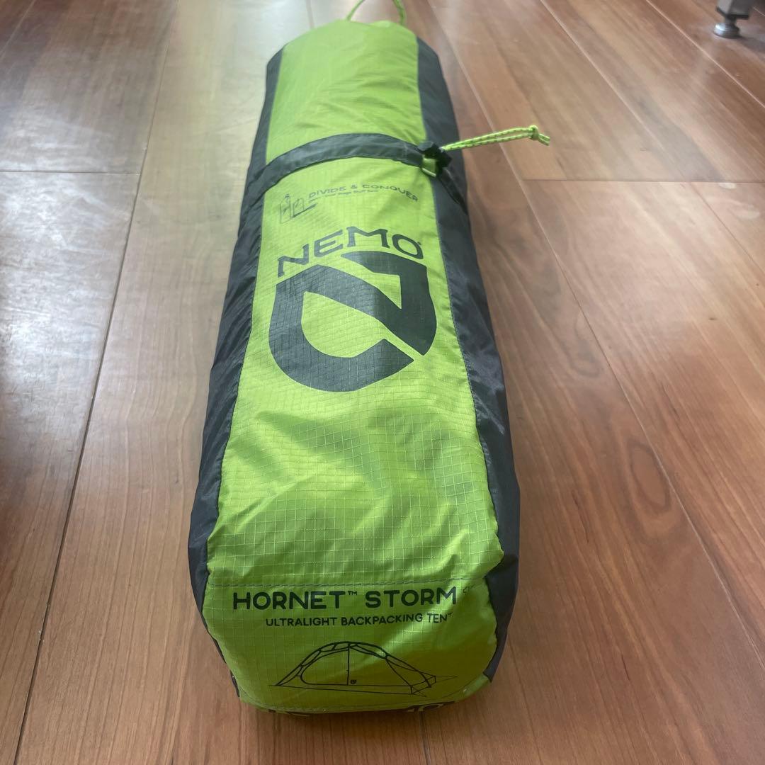 カ*ム様 【２回使用美品】　0.76kg 軽量テントNEMO ホーネット ストー