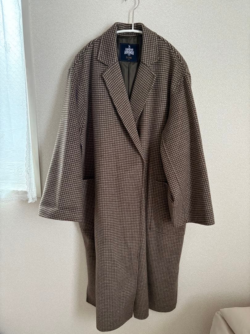 SLOBE IENA ハミルトンダブルフェイスチェスターコート