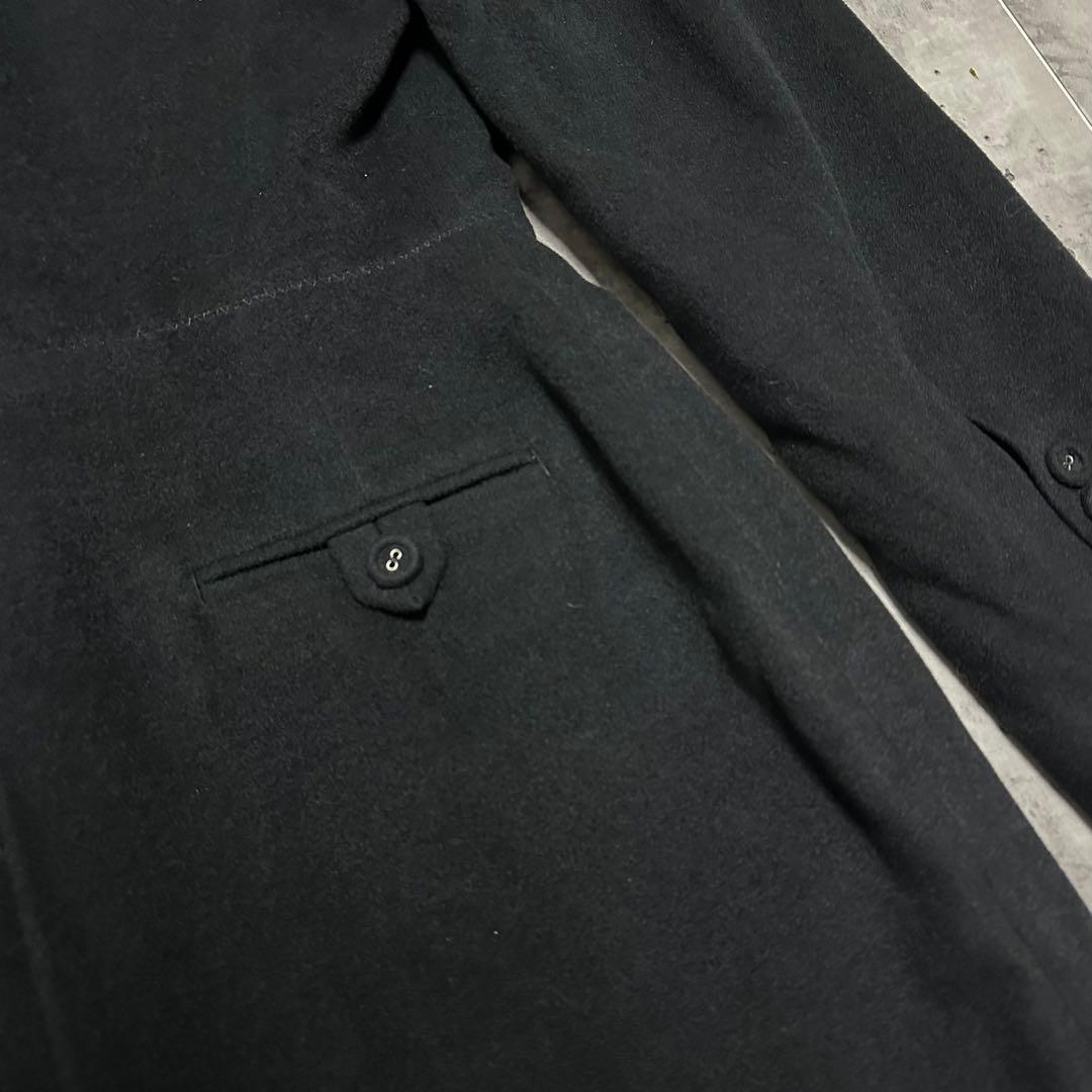 美品 jean paul gaultier ウール チェスターコート 40