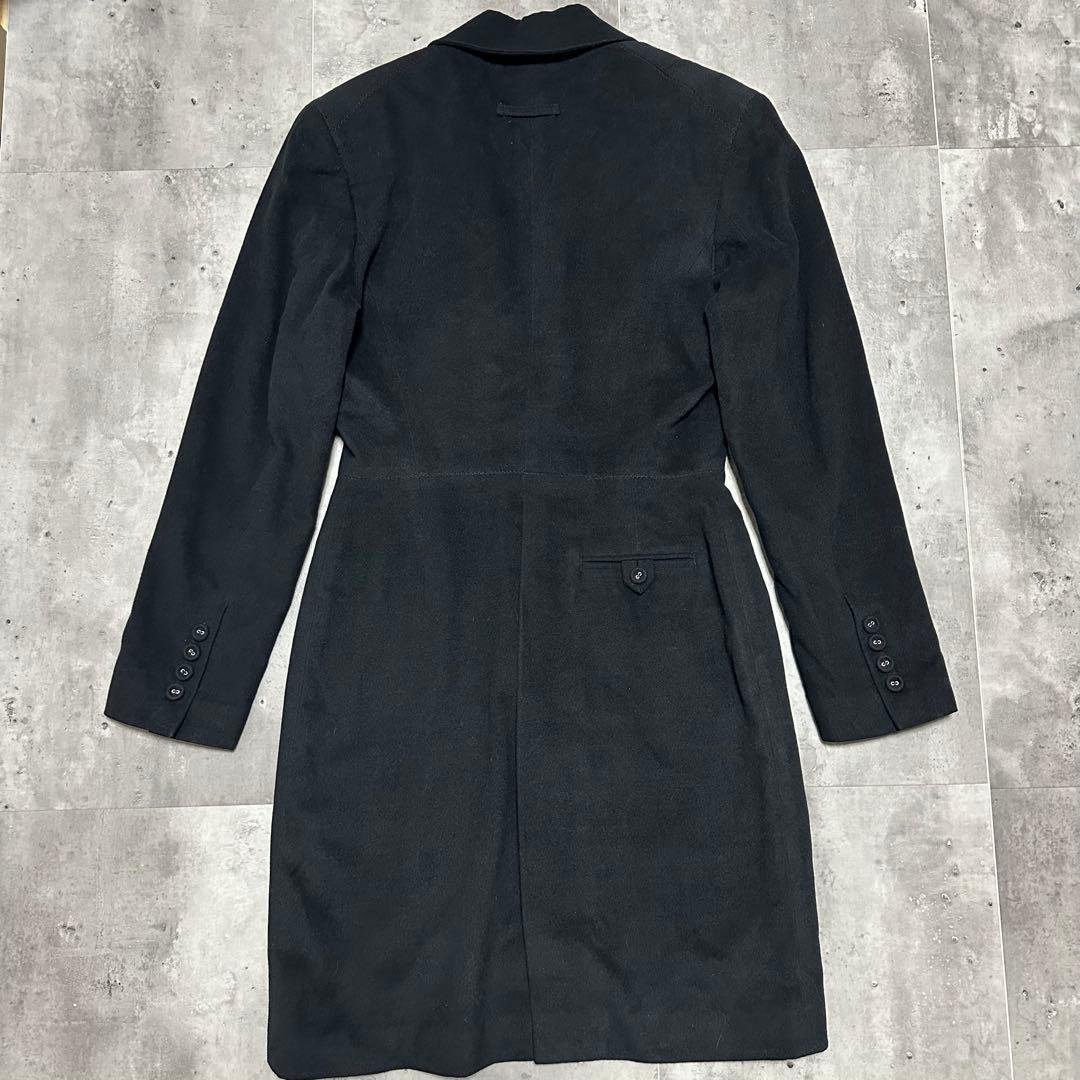 美品 jean paul gaultier ウール チェスターコート 40