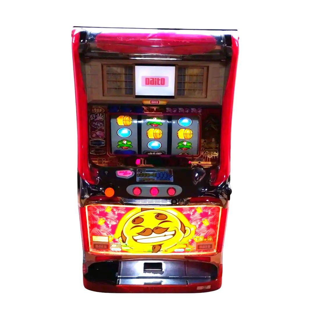 パチスロ　初代吉宗4号機　実機　数百枚付き