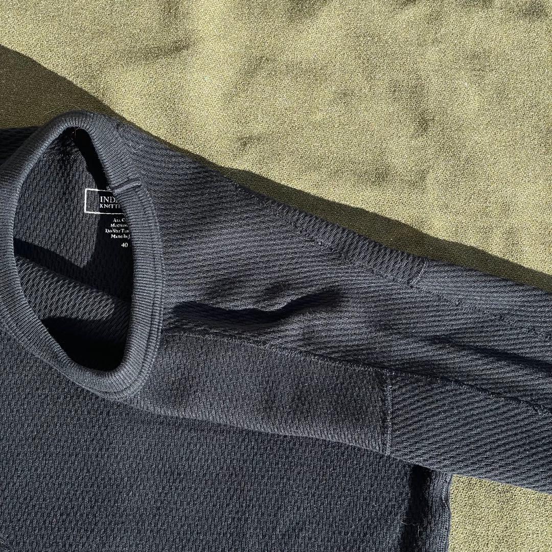 Indian Hill Knitting Service サーマル 黒 40 ②