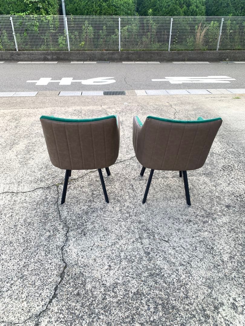 ベルベット椅子　　ダイニング椅子　サイド カフェ　テーブル