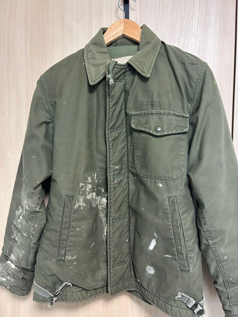 60s vintage US NAVY A-2 DECK JACKET 初期型