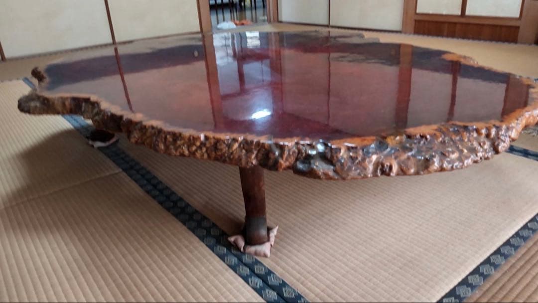 一枚板 座卓 天然木 テーブル