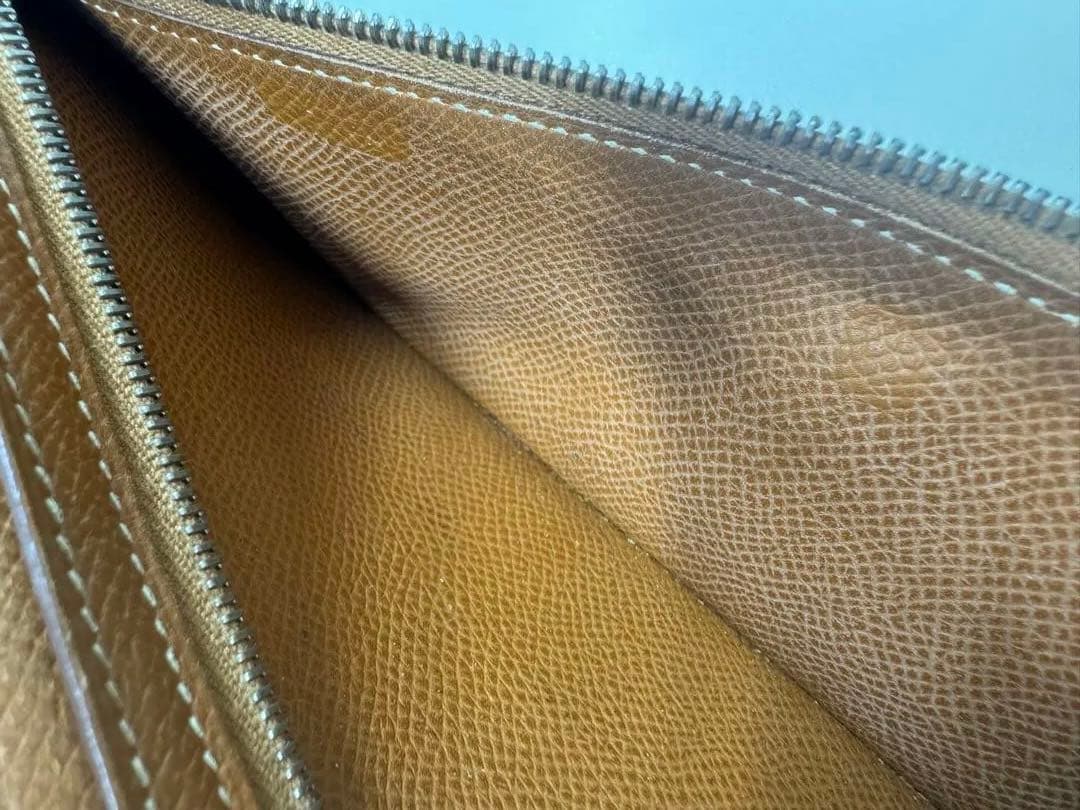 エルメス（HERMÈS） ベアン　財布 ブラウン 正規品／箱付き／刻印あり