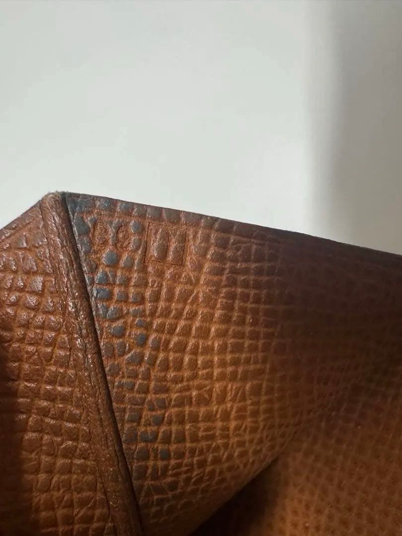 エルメス（HERMÈS） ベアン　財布 ブラウン 正規品／箱付き／刻印あり