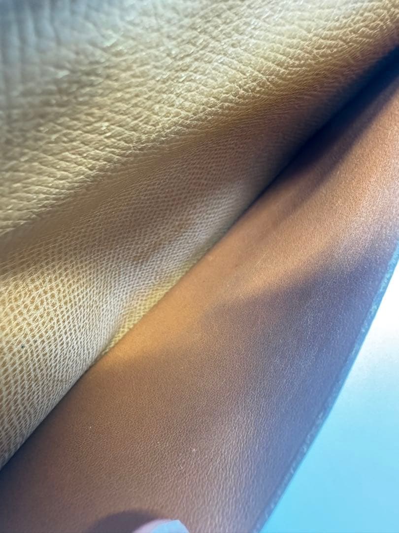 エルメス（HERMÈS） ベアン　財布 ブラウン 正規品／箱付き／刻印あり