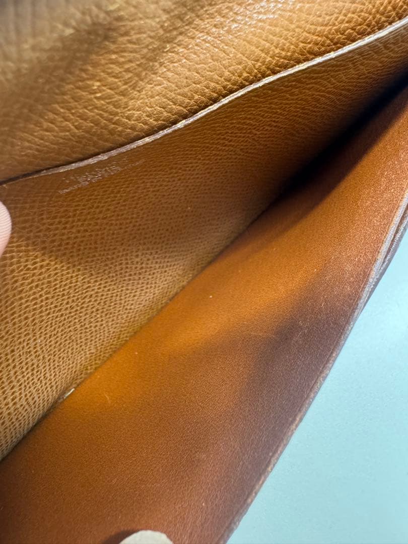 エルメス（HERMÈS） ベアン　財布 ブラウン 正規品／箱付き／刻印あり