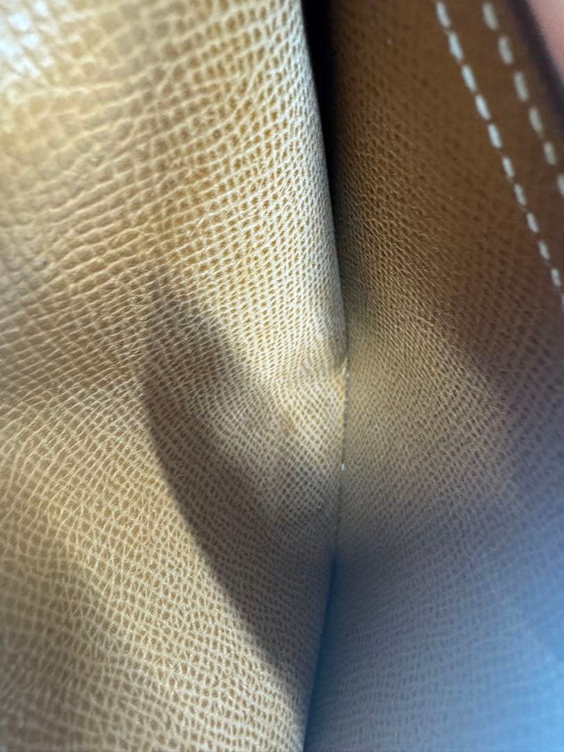 エルメス（HERMÈS） ベアン　財布 ブラウン 正規品／箱付き／刻印あり