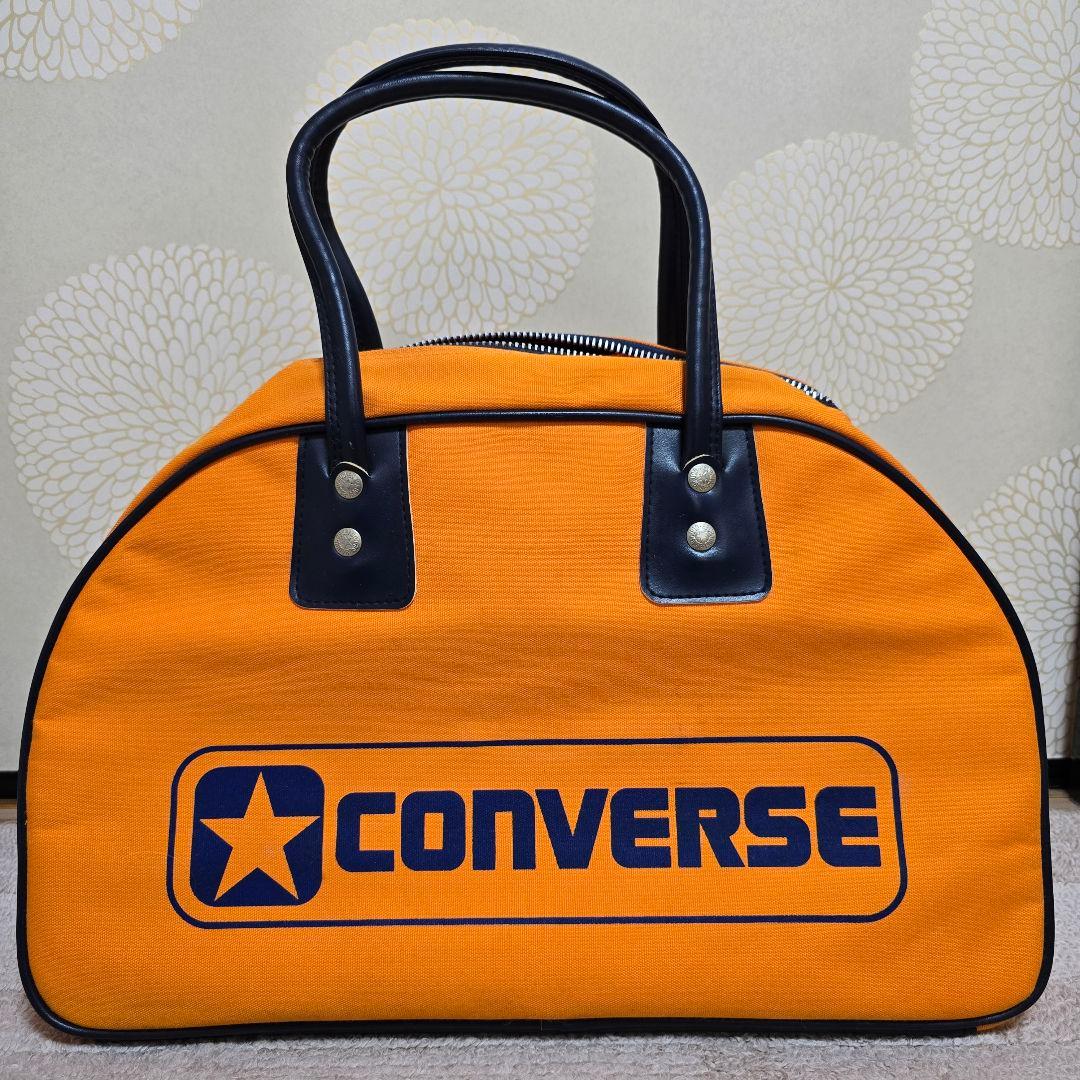 ✨昭和レトロ80s コンバース　ボストン キーホルダー付