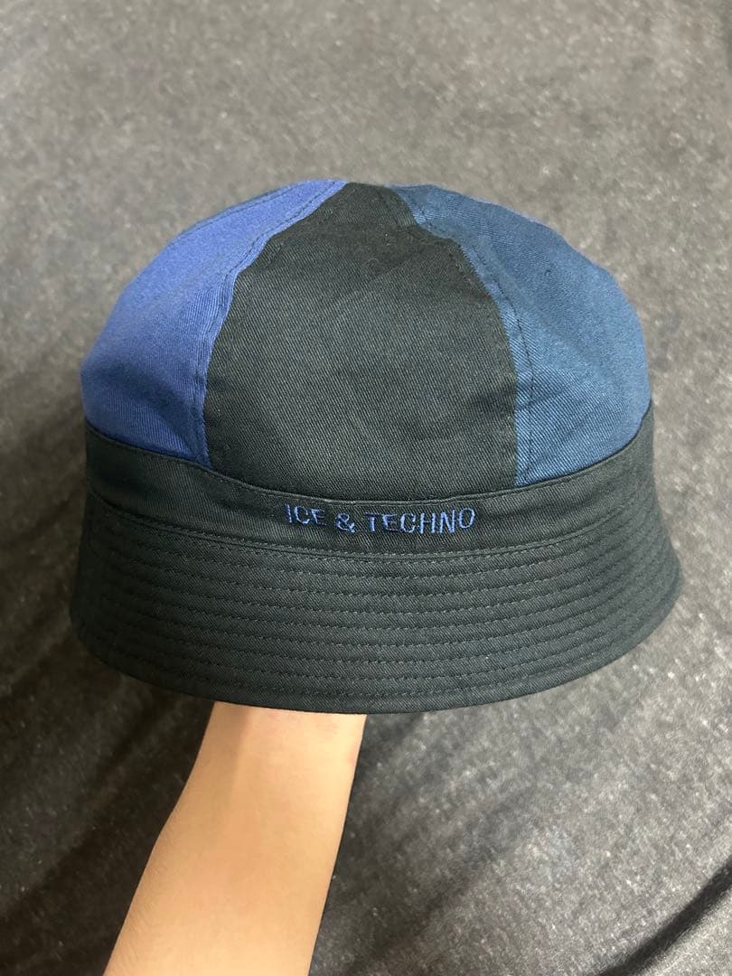 帽子 ICE & TECHNO | BOWL HAT (BLACK)