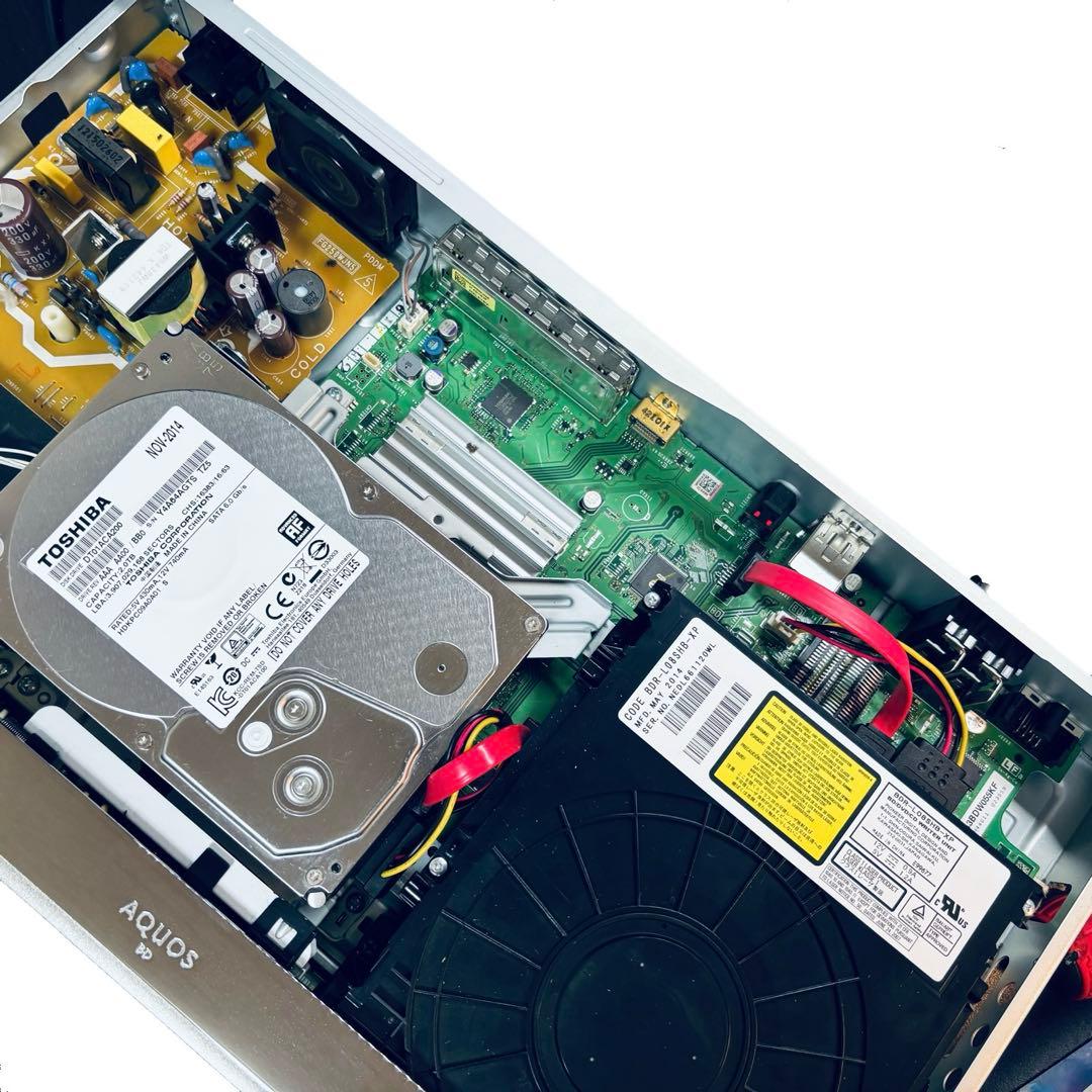 SHARP BD-W560 2TB 2番組同時録画