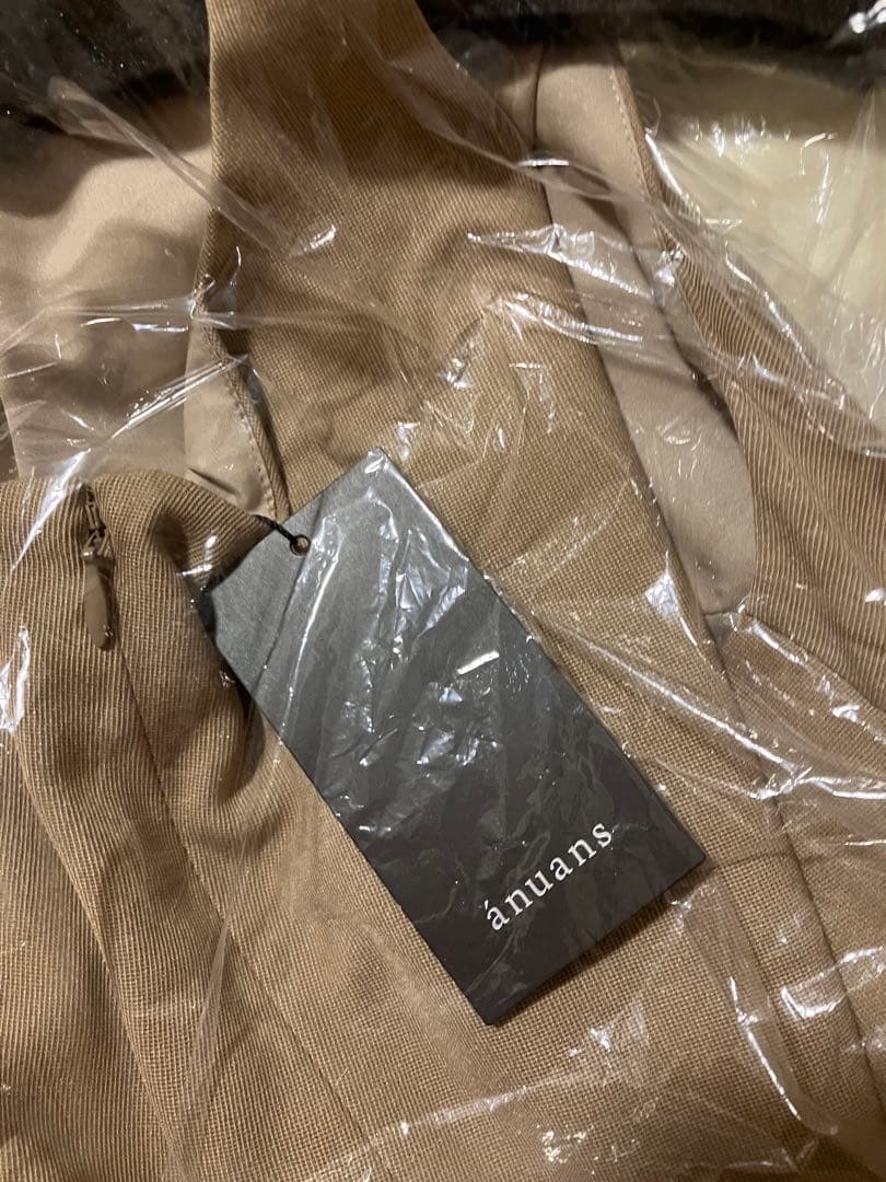 【新品】アニュアンス　アシメタックナローワンピース