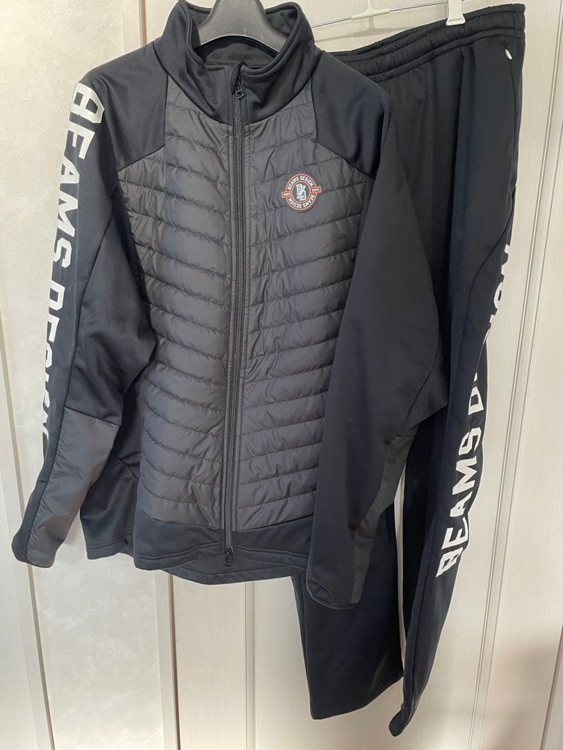 【BEAMS DESIGN 】ZETT セットアップ ブラック　XO 野球