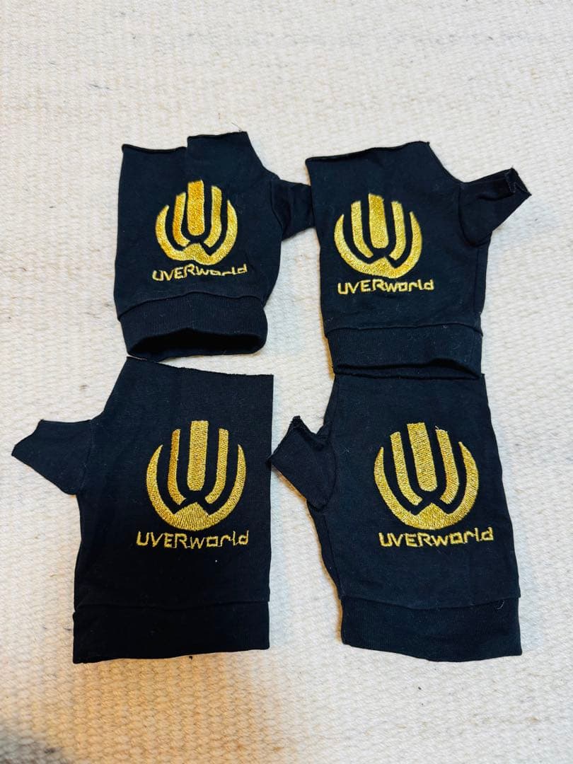 UVERworld グローブ 4枚セット