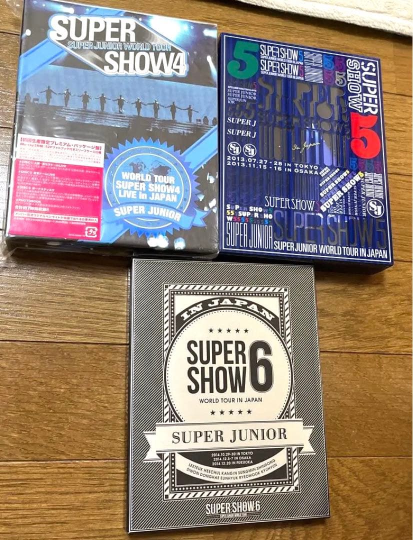 スーパージュニア まとめ売り 会報誌、DVD 、BluRay、グッズ