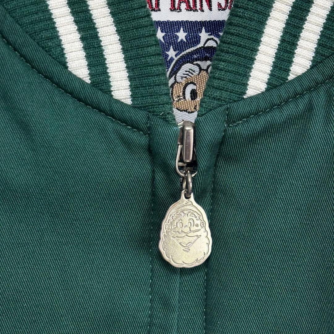 緑 captainSanta キャプテンサンタ スタジャン ブルゾン ジャケット