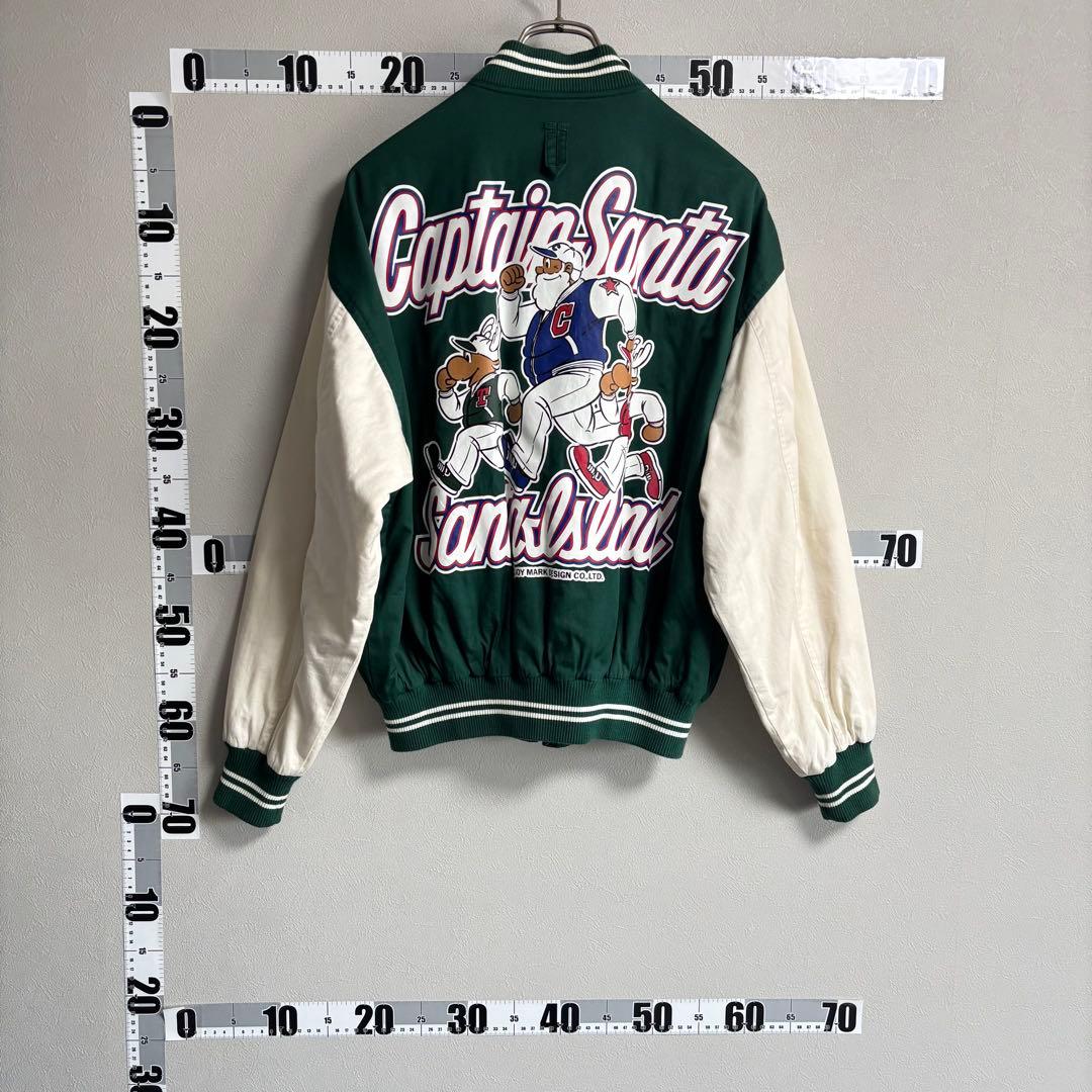 緑 captainSanta キャプテンサンタ スタジャン ブルゾン ジャケット