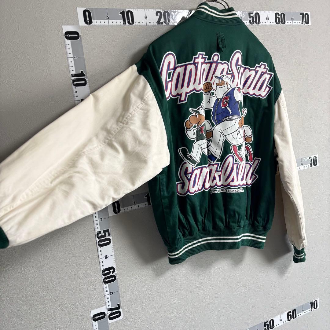 緑 captainSanta キャプテンサンタ スタジャン ブルゾン ジャケット