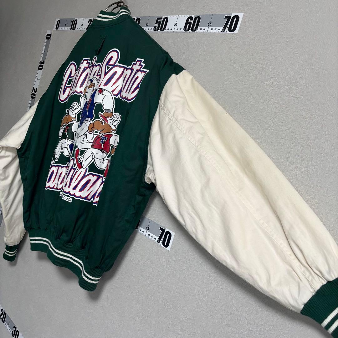 緑 captainSanta キャプテンサンタ スタジャン ブルゾン ジャケット