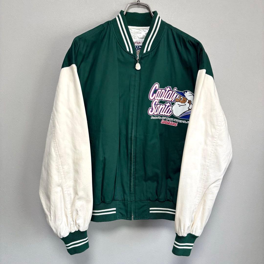 緑 captainSanta キャプテンサンタ スタジャン ブルゾン ジャケット
