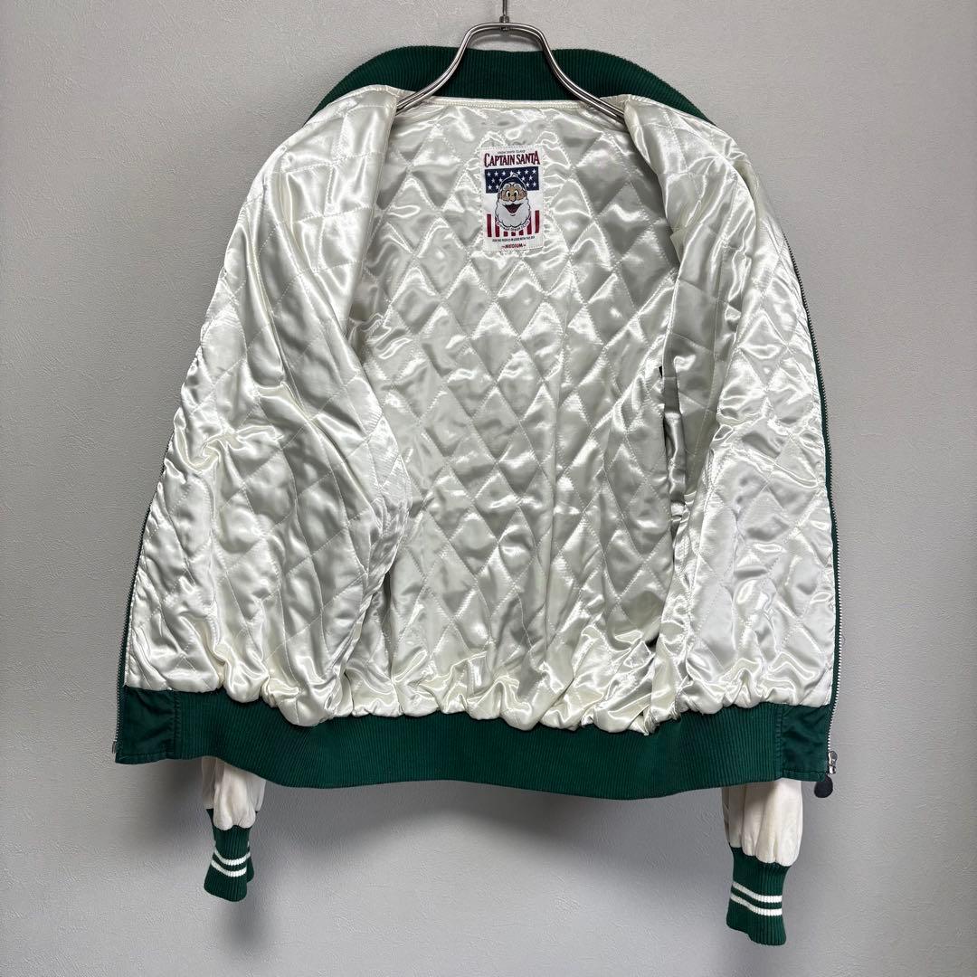 緑 captainSanta キャプテンサンタ スタジャン ブルゾン ジャケット