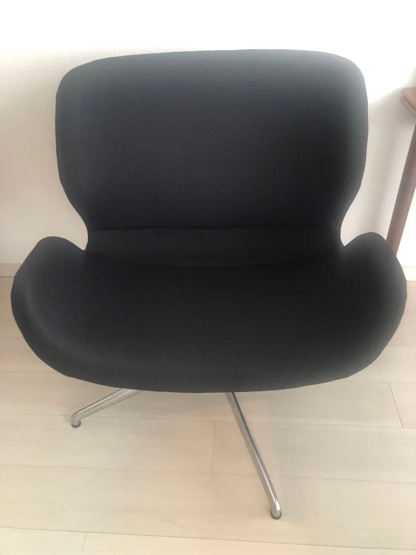 オカムラ フロックスチェアシリーズ ラウンジチェア MG13GG FRV1 中古