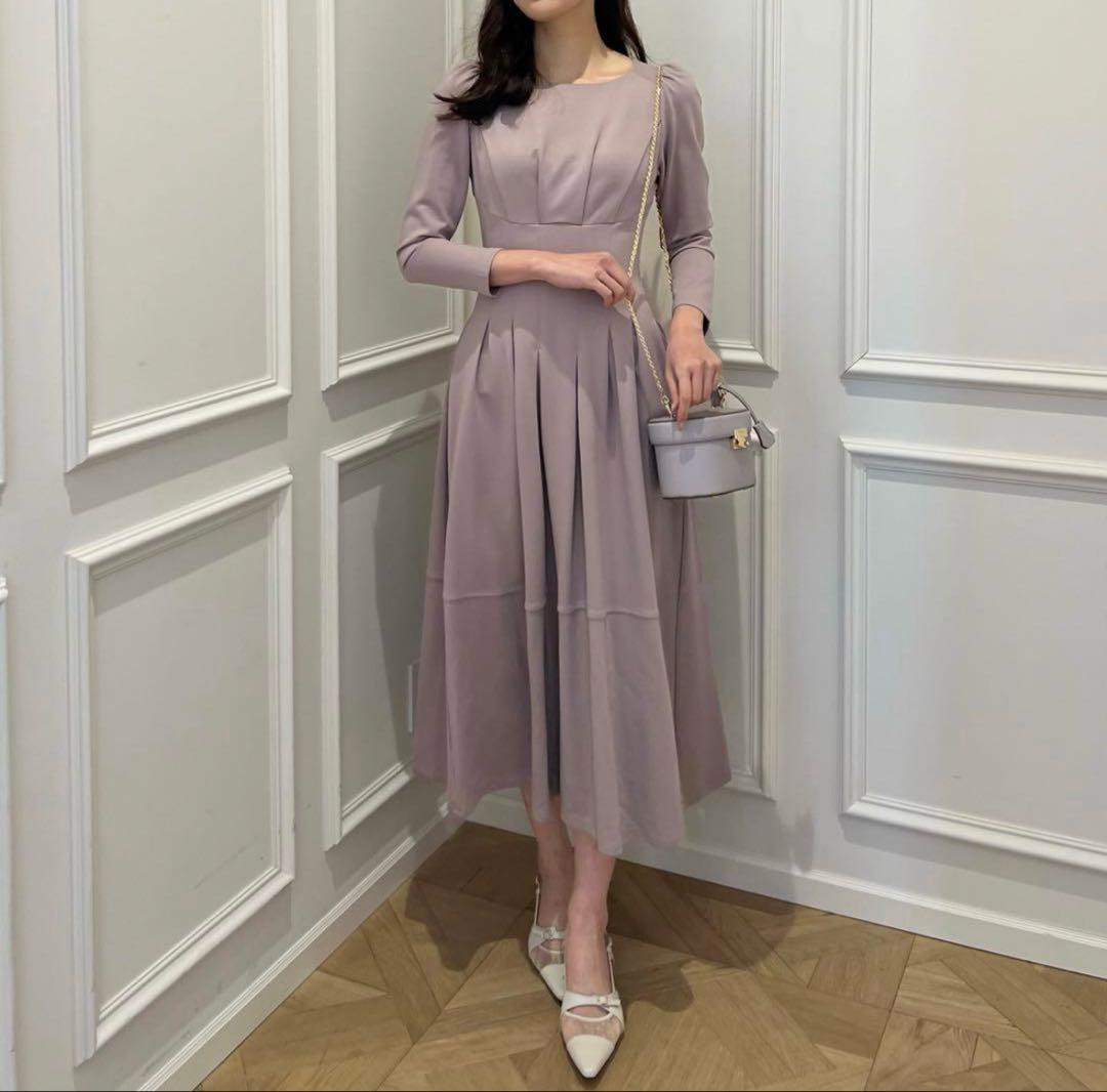 herlipto Marylebone Midi Dress ポンチドレス