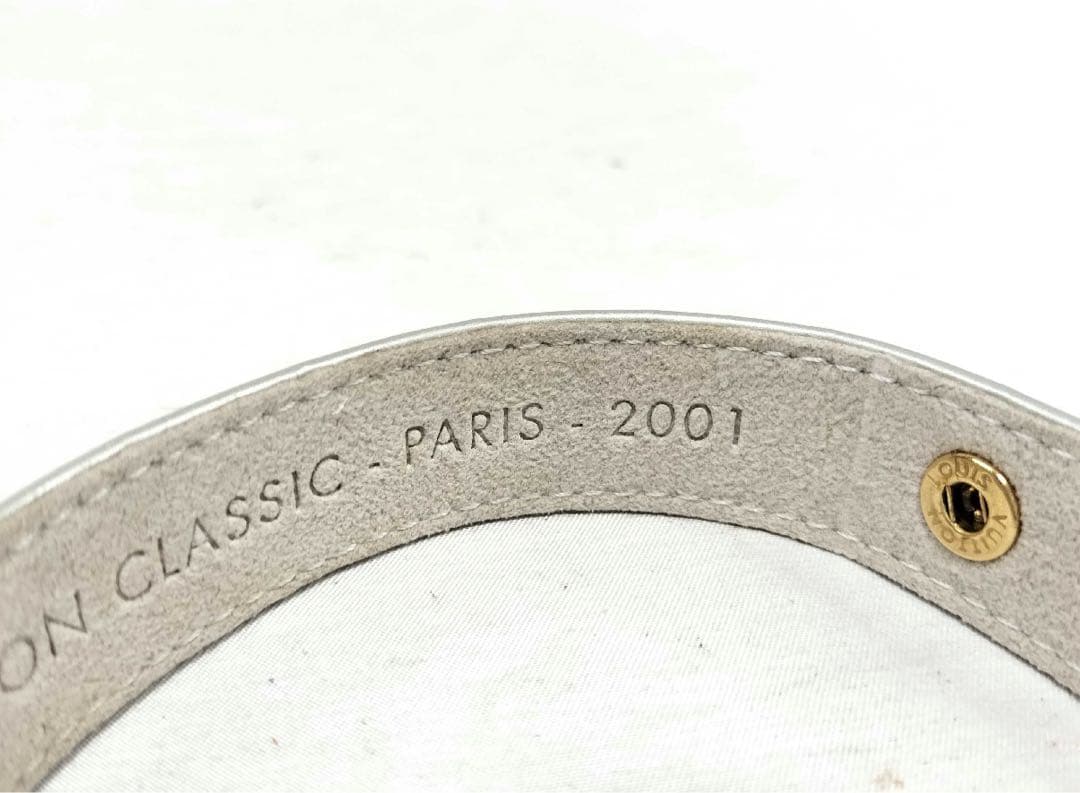 美品Louis Vuitton Classic バングル 2001シルバー